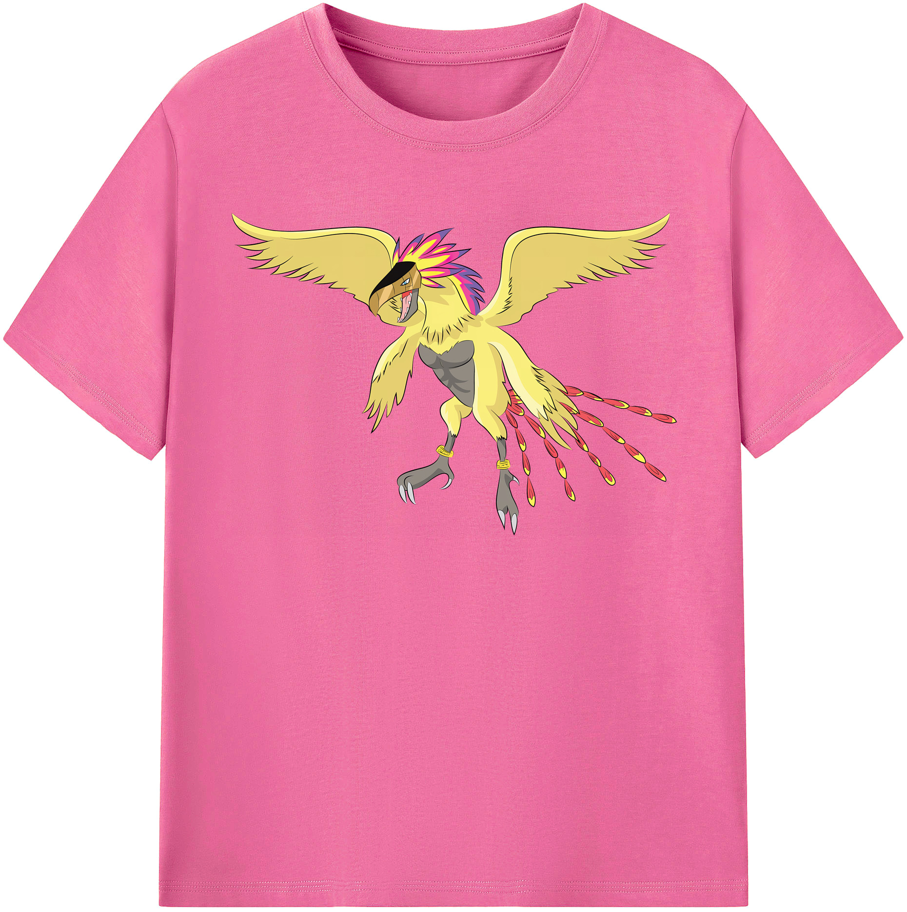 （画像用） Digimon デジタルモンスター/デジモン レディースカジュアルプリントTシャツ（綿100％）